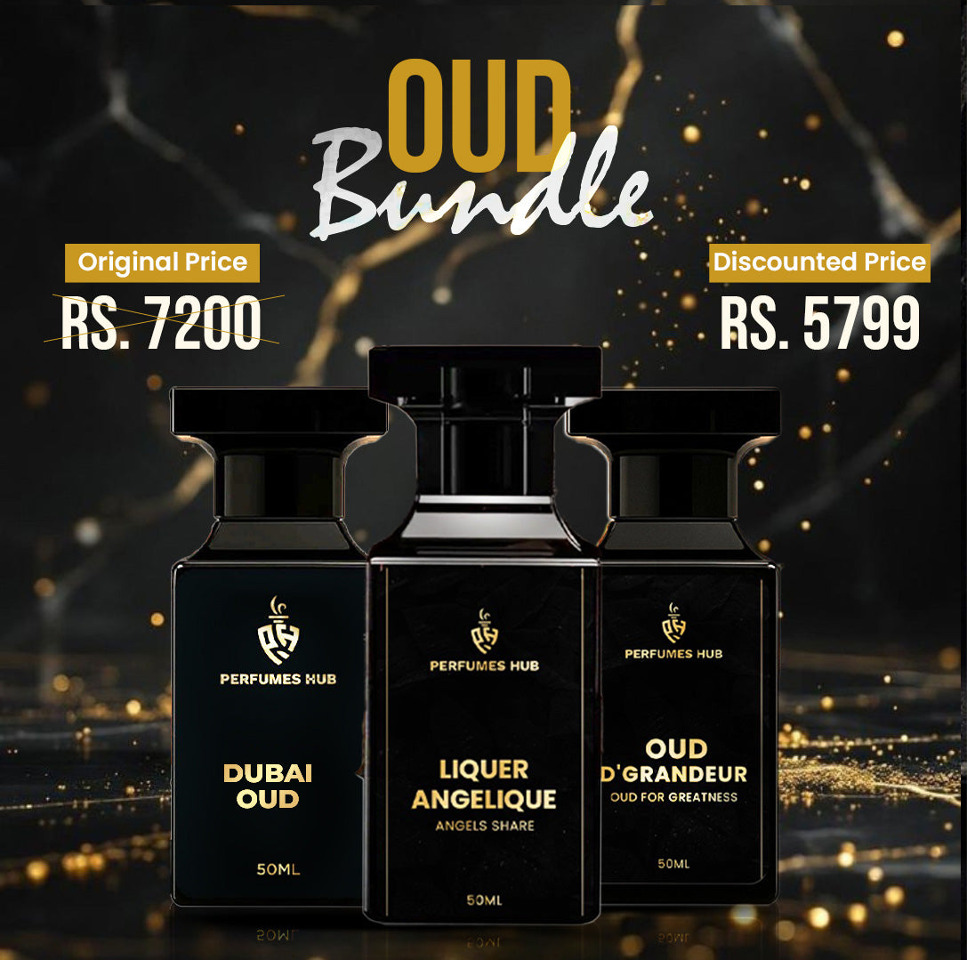 Oud Bundle – Dubai Oud |  Liquor Angelique | Oud D’Grandeur | 3 x 50ml | Special Offer